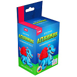 Выращивание кристаллов " Lori " Алхимик. Драконы. Голубой дракончик, в наборе: химический реактив, фигурка-основа для выращивания кристалла, фильтровальная бумага, скрепка канцелярская, инструкция