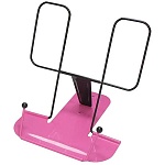 Подставка для книг " Глобус " металлическая, розовая