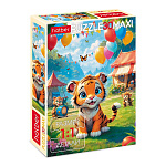 Пазлы " Hatber "  30элементов Maxi Праздник на полянке 29*21см, картонная упаковка