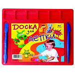 Доска для лепки " Пчелка " МАЛЫЙ ФОРМАТ А5 2 стека, цветная