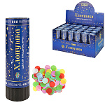 Хлопушка " Миленд " Круглое конфетти 11,5см, бумажное