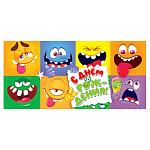 Конверт для денег " Мир открыток " 2-16 Детский- С Днем рождения! Смайлики, 168*83мм, рельеф, блестки