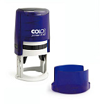 Оснастка для печати " Colop " d=41,5мм, корпус круглый, цвет корпуса paprika, крышка, Printer R40 paprika