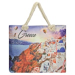 Сумка пляжная " Миленд " Греция, 45*38см
