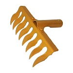 Грабли витые 8 зубьев 22*9см, без черенка