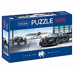 Пазлы " Hatber " 1000эл Premium Панорама Luxury Garage 96*33см, картонная упаковка