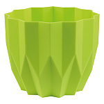 Кашпо " Миленд " Геометрия, 5,8л, Фисташковый, h=19, d=23, пластик