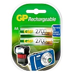 Аккумулятор " GP " LR06 2700 2шт GP270AAHC-2CR2 Ni-Mh