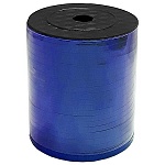 Лента для шаров " KWELT " 5мм*500м металлический блеск, синяя