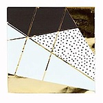 Салфетки " Веселая Затея " Мятная роскошь 2-слойные 6шт 33*33см