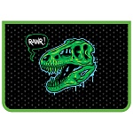 Папка для труда " Пчелка " А4 (325*230*100мм) ПТР-221 Rawr, молния сверху ,печать на пластике