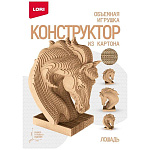Конструктор " Lori " Лошадь, 170*100мм, в наборе: картонные основы, детали для скрепления, инструкция, клей