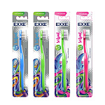 Зубная щетка детская " Exxe " Джунгли, мягкая, 6-12 лет