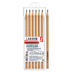 Набор карандашей ч/гр " deVente " Архитектор 6шт, 2Т, Т, ТМ-2, М, 2М, шестигранный, цвет корпуса - желтый, пластиковая упаковка, европодвес