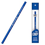 Карандаш " ВКФ " For GMP синий для письма по стеклу, металлу, пластику, индивидуальная упаковка (полибег)