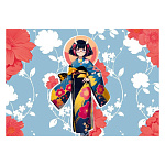 Настольное покрытие для лепки " Пчелка " 330*230мм Японские мотивы