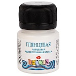 Краска акриловая " Decola " 20мл глянцевая белая