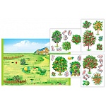 Набор наклеек " Мир поздравлений " 868 Что в саду растет?