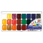 Акварель " Луч " Классика 24цв медовая, без кисти, пластиковая упаковка