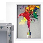 Клик-рама Alusnar-25 А3 алюминиевая ширина профиля 25мм