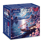 Пазлы " Hatber " 120элементов Лунная серенада 15*15см, картонная упаковка