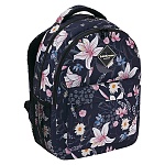 Рюкзак " Erich Krause " 44*33*23см EasyLine 20L Lily, черный, мягкая спинка, 2 отделения, внешний карман на передней стенке на молнии, 2 боковых кармана, регулируемые лямки, нагрудный фиксатор лямок