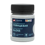 Краска акриловая " Decola " 50мл глянцевая нейтрально-серая