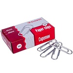 Скрепки " Глобус " 50мм никелированные 50шт, картонная упаковка