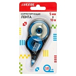 Корректирующая лента " deVente " 5мм*10м, картонный блистер, европодвес