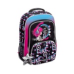 Рюкзак " Erich Krause " 44*33*22см ErgoLine 20L Top Blogger, эргономичная спинка, 1 отделение, два внешних кармана на молнии, 2 боковых кармана на резинке, светоотражающие элементы, регулируемые лямки