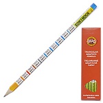 Карандаш ч/гр " Koh-I-Noor " Таблица умножения HB, трехгранный, деревянный, заточенный, картонная упаковка