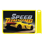 Папка для труда " Пчелка " А4 (325*230*100мм) ПТР-22 Speed tuning, молния сверху, печать на картоне