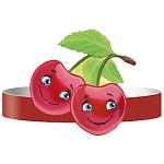 Головной убор " Империя поздравлений " 450 Вишня, без отделки