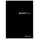 Тетрадь А4 80л клетка " ПЗБМ " БлэкТач, офсет, на скобе, обложка - мелованный картон, ламинаця soft-touch, 1 дизайн в коробке