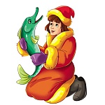 Плакат фигурный " Миленд " 10-01 А3 По щучьему велению