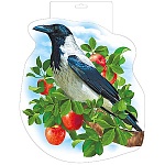 Плакат фигурный " Мир поздравлений " 930 А4 Ворона, европодвес