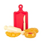 Игровой набор " Лена " Набор посуды Я-пекарь! 6 предметов, в сетке