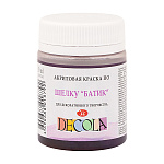 Акрил шелк/батик " Decola " 50мл слива