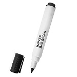 Маркер для доски " РДК " черный 2мм пулевидный наконечник