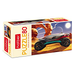 Пазлы " Hatber "  80элементов Автомобиль будущего 23*16,5см, картонная упаковка