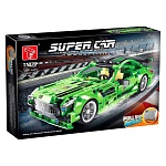 Конструктор " Рыжий кот " TGL Super car 589 элементов, картонная упаковка 55*35,9*7см