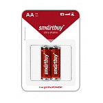 Батарейка " Smartbuy " LR6/2B алкалиновая, блистер