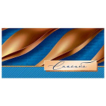 Конверт для денег " Мир открыток " 4-15 Спасибо, Золотые узоры, 168*83мм, без отделки, без текста