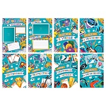 Комплект разделителей для портфолио " Мир открыток " 8-99 Мои достижения, 8шт