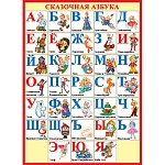 Плакат " Мир открыток " 0-02 А2 Сказочная азбука