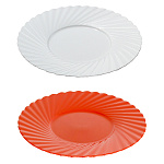 Тарелка пластиковая " Милих " Ажур, d=200мм, круглая, ассорти (без возможности выбора цвета)