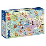 Пазлы " Hatber " 1000элементов Забавные истории 68*48см, картонная упаковка