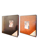 Фотоальбом " KWELT " магнитный 20 листов Wedding, твердая обложка, искусственная кожа, подарочная упаковка, в термоусадочной пленке, 33*34,5*5,5см