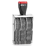 Датер ручной металлический " Colop " месяц цифрами, высота шрифта 15мм