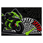 Настольное покрытие для лепки " Пчелка " 330*230мм Green Bike